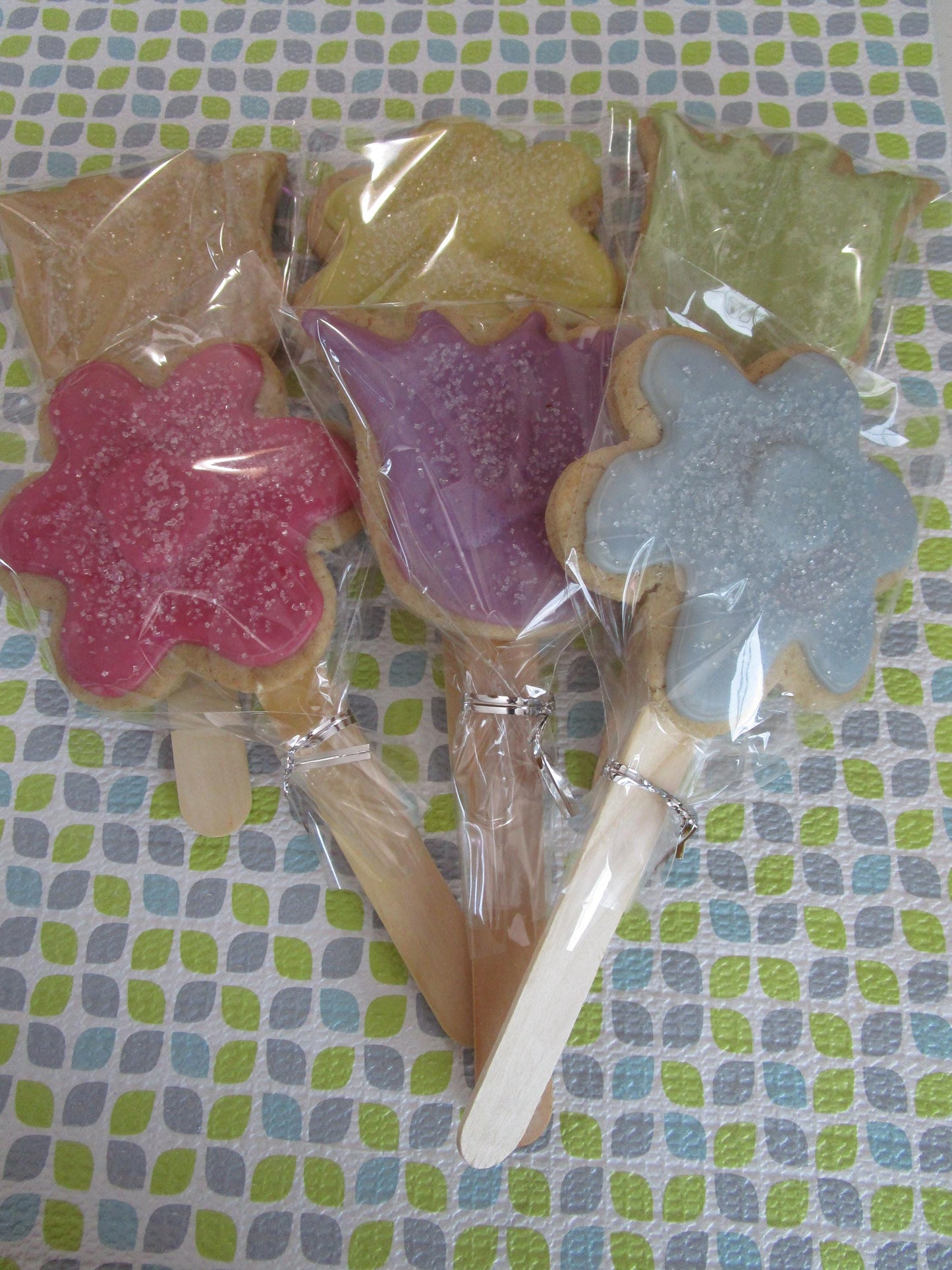 Sucettes de biscuits sucrés sans gluten - Treats véganes et sans noix