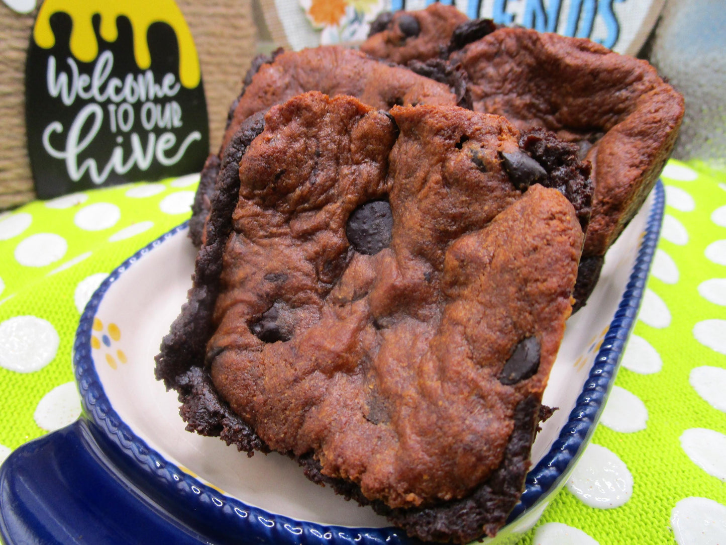 AIP Paleo Brookie Brownie - Gluten Free & Vegan Dessert Bar