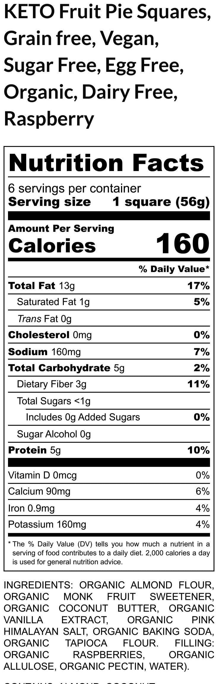 Tartes aux fruits Keto - Délices véganes, sans céréales et faibles en glucides