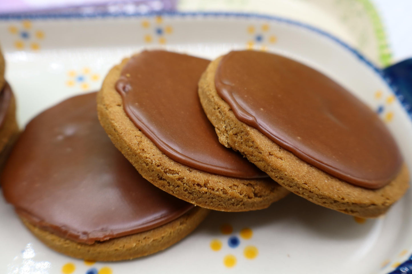 Biscuits Sucre Paléo - Végétalien, Sans Gluten, Glacés au Chocolat ou au Caroube