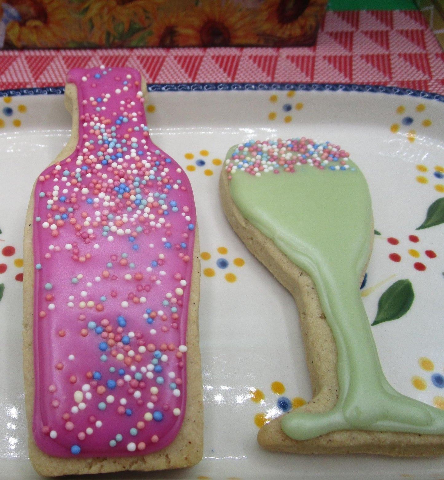 Elegantes Galletas de Azúcar Glaseadas Sin Gluten - Veganas y Amigables con Alergias