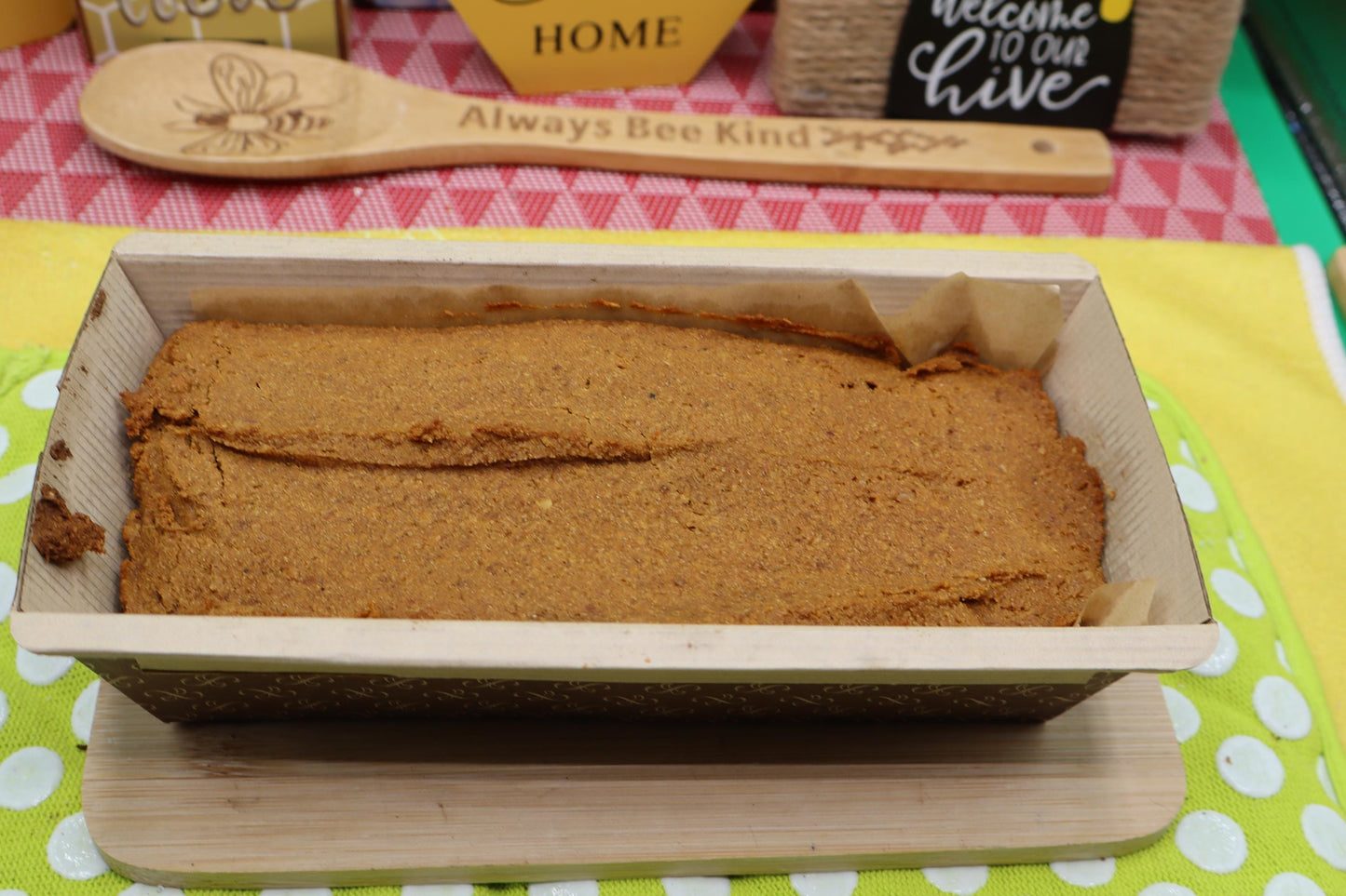 Pain à la citrouille biologique sans sucre - Sans gluten et végan