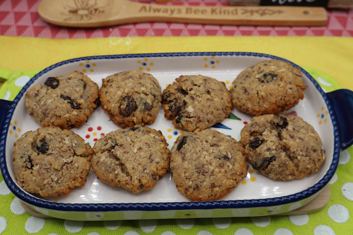 Gluten Free Cinnamon Raisin Cookies - Vegan & Allergy Friendly