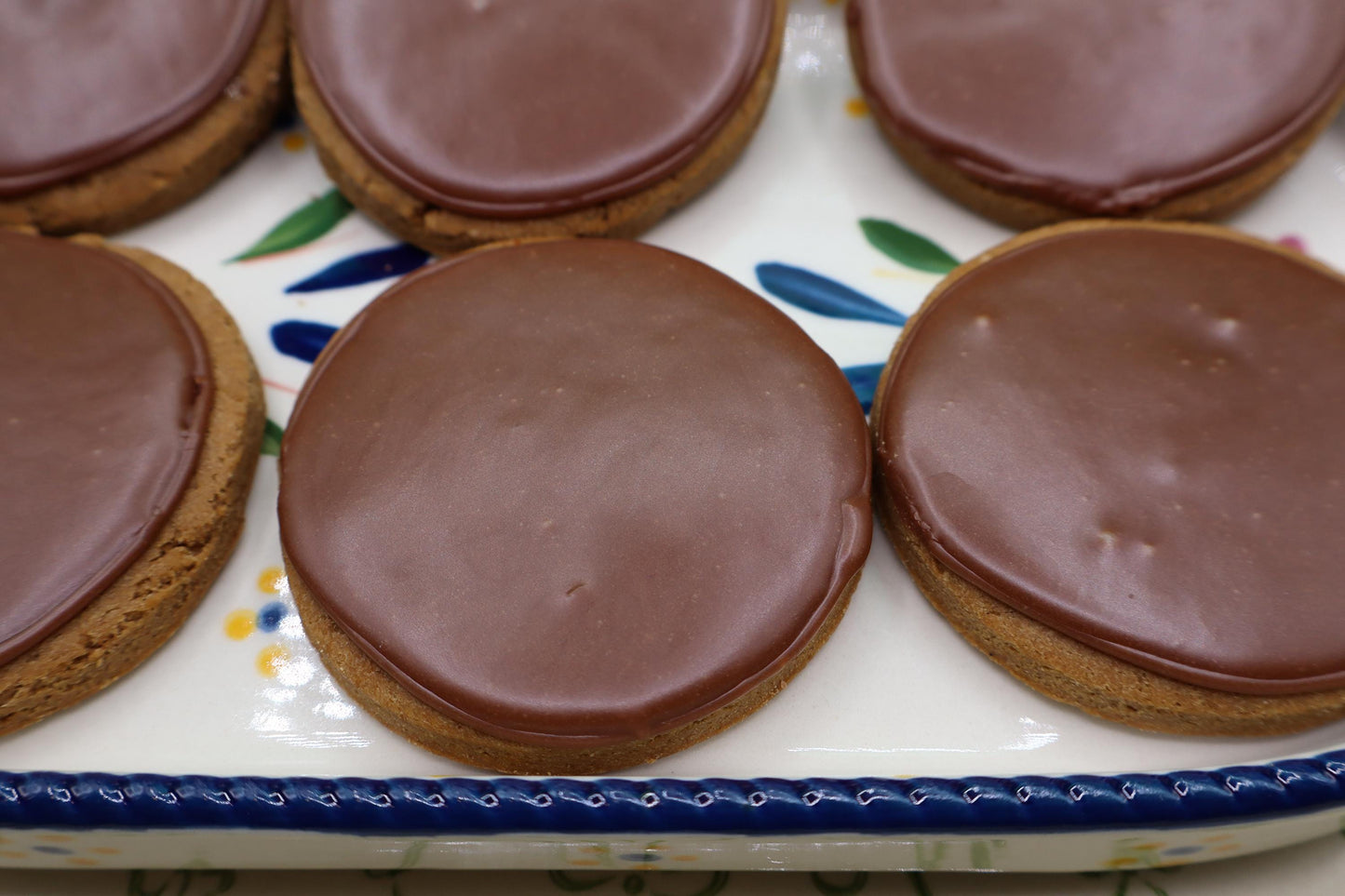 Biscuits Sucre Paléo - Végétalien, Sans Gluten, Glacés au Chocolat ou au Caroube