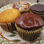 Cupcakes sans sucre et sans gluten - Chocolat et Vanille