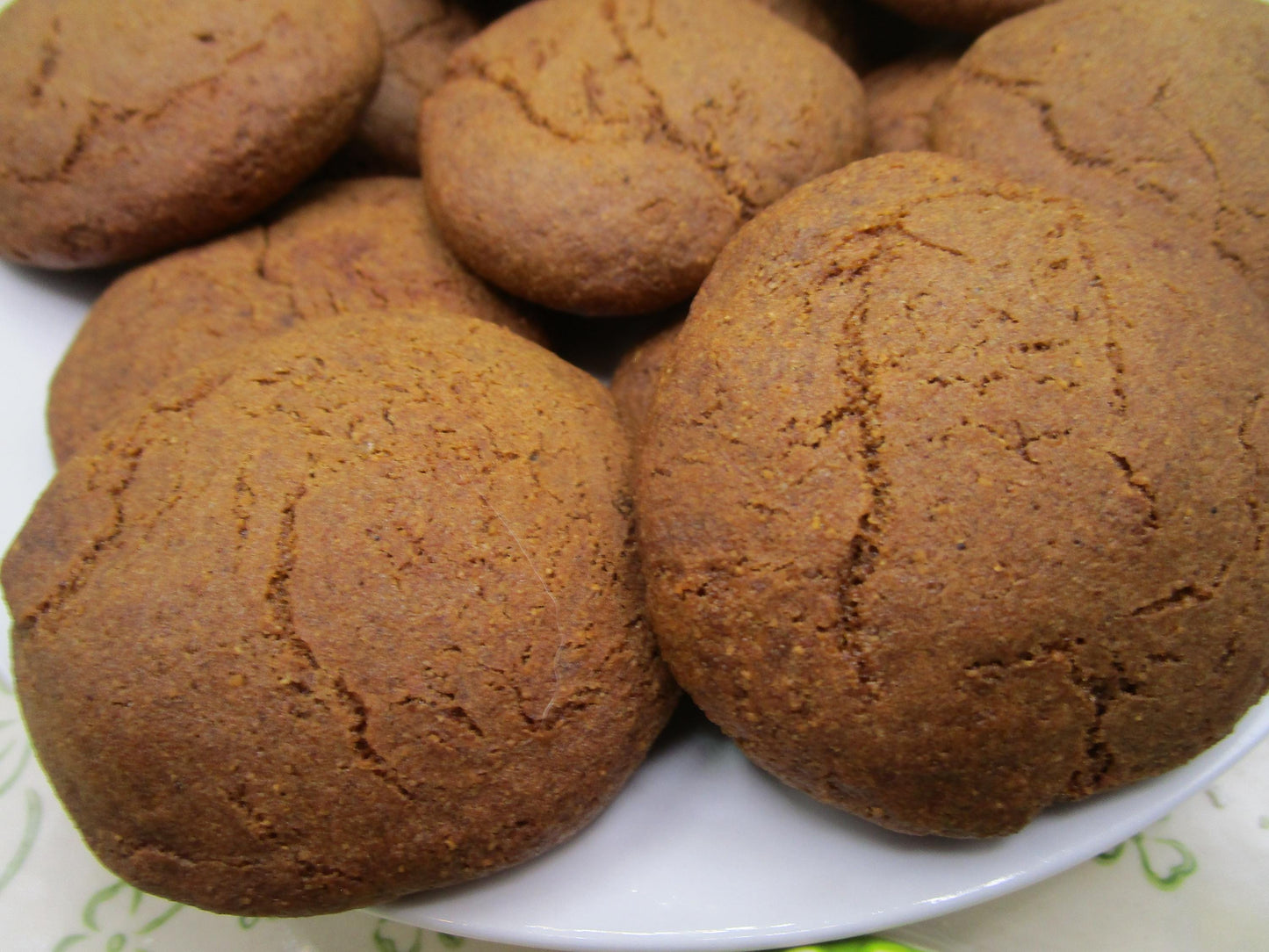 Biscuits au gingembre et à la noix de tigre - Sans gluten et végan