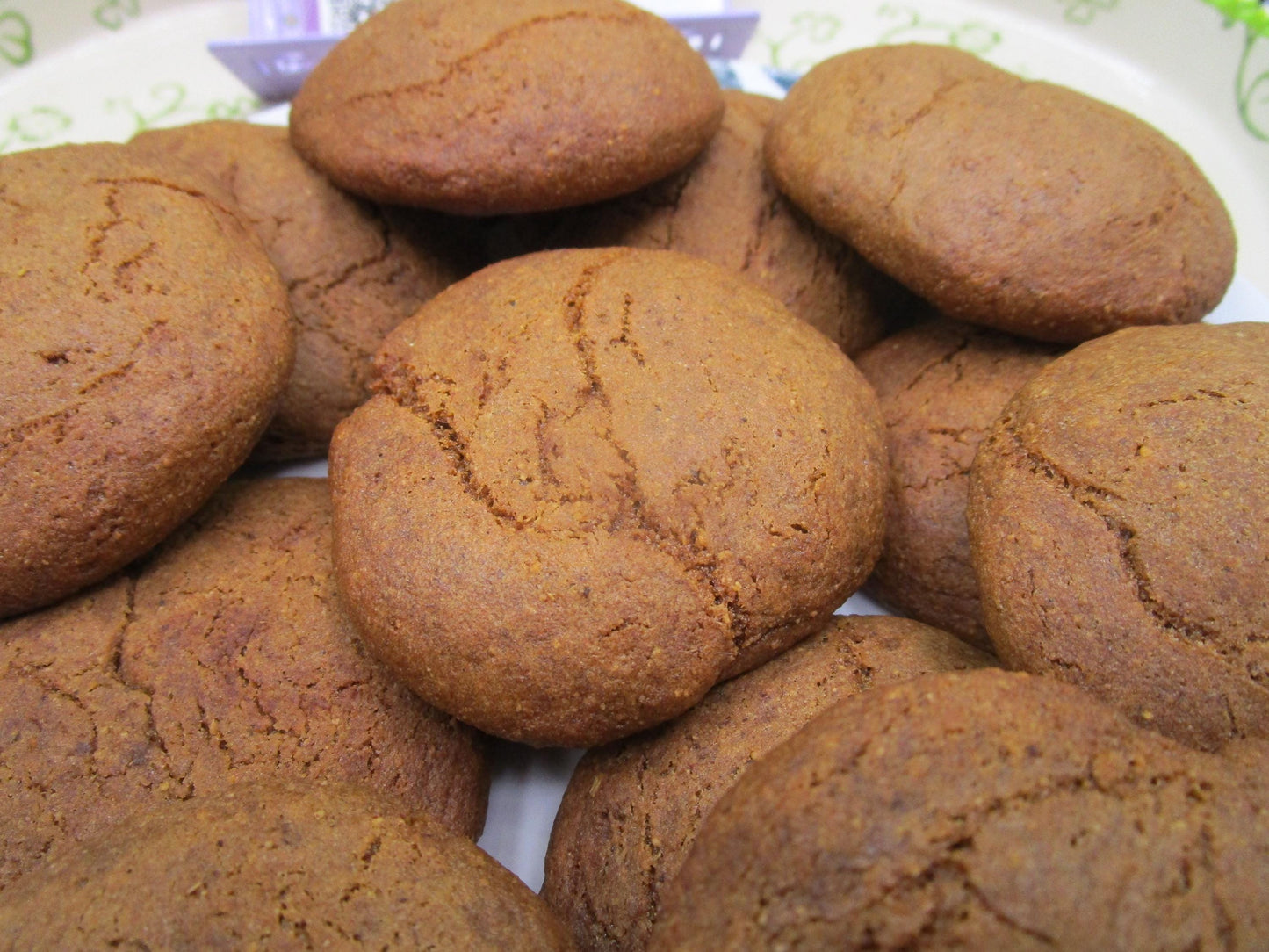 Biscuits au gingembre et à la noix de tigre - Sans gluten et végan