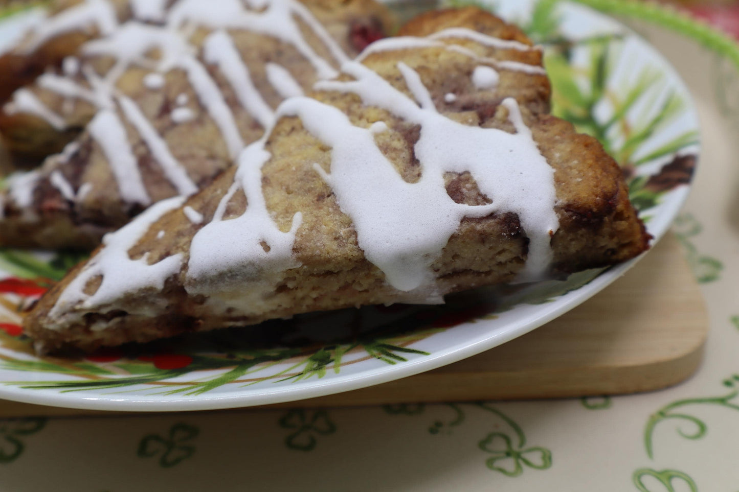 Scone Gourmet à la Fraise - Sans Sucre, Sans Gluten, Végétalien