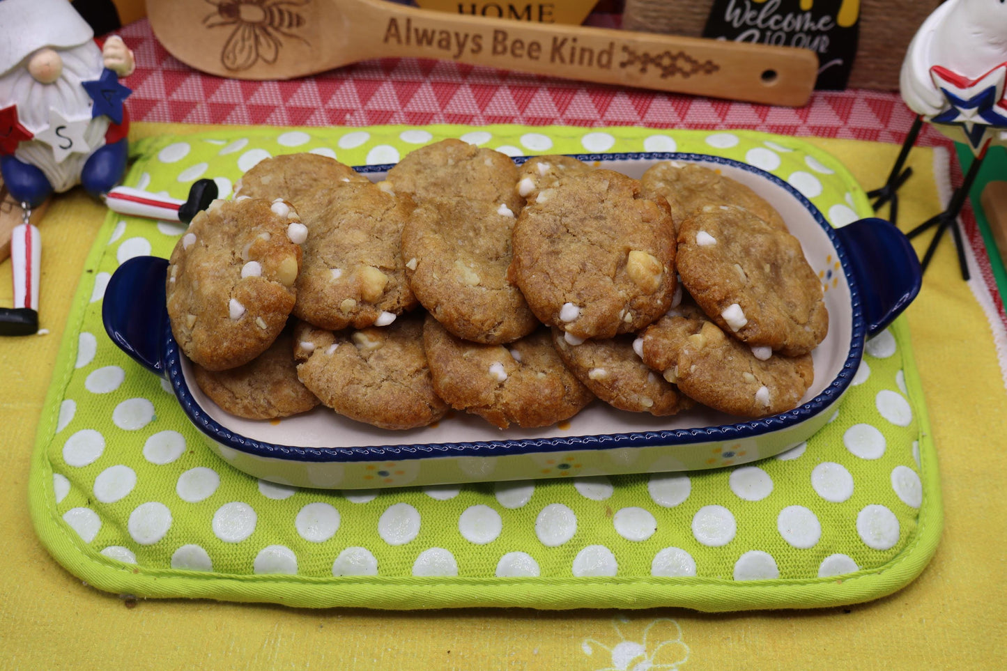 Cookies aux pépites de chocolat blanc sans gluten - Végétalien et sans allergènes