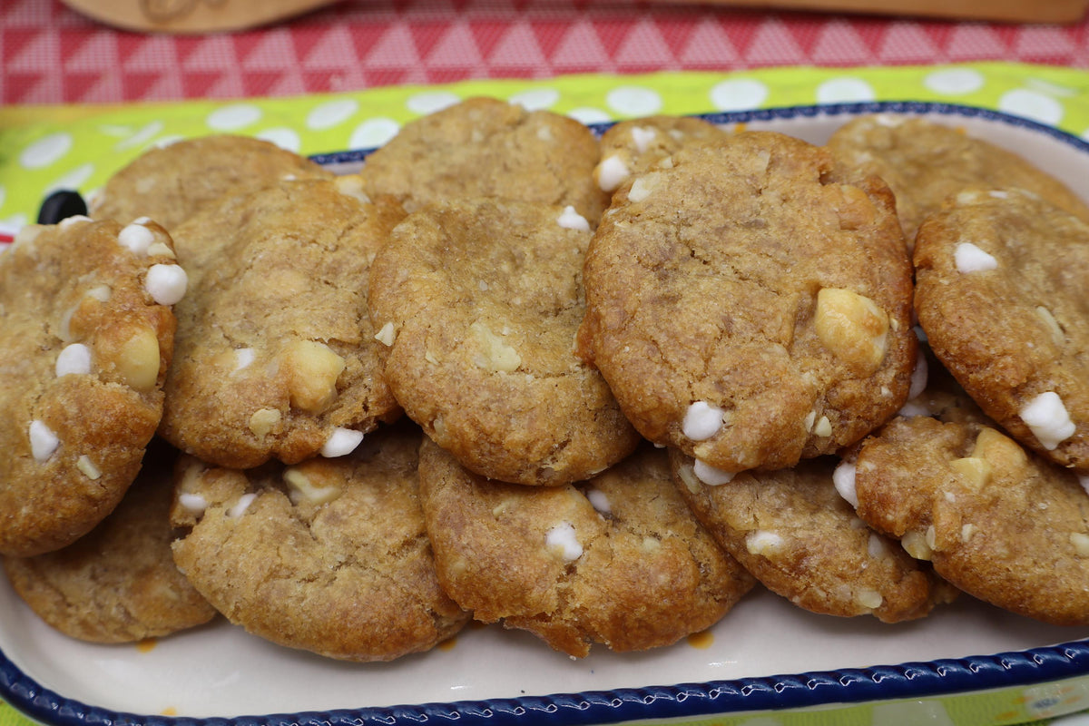 Cookies aux pépites de chocolat blanc sans gluten - Végétalien et sans allergènes