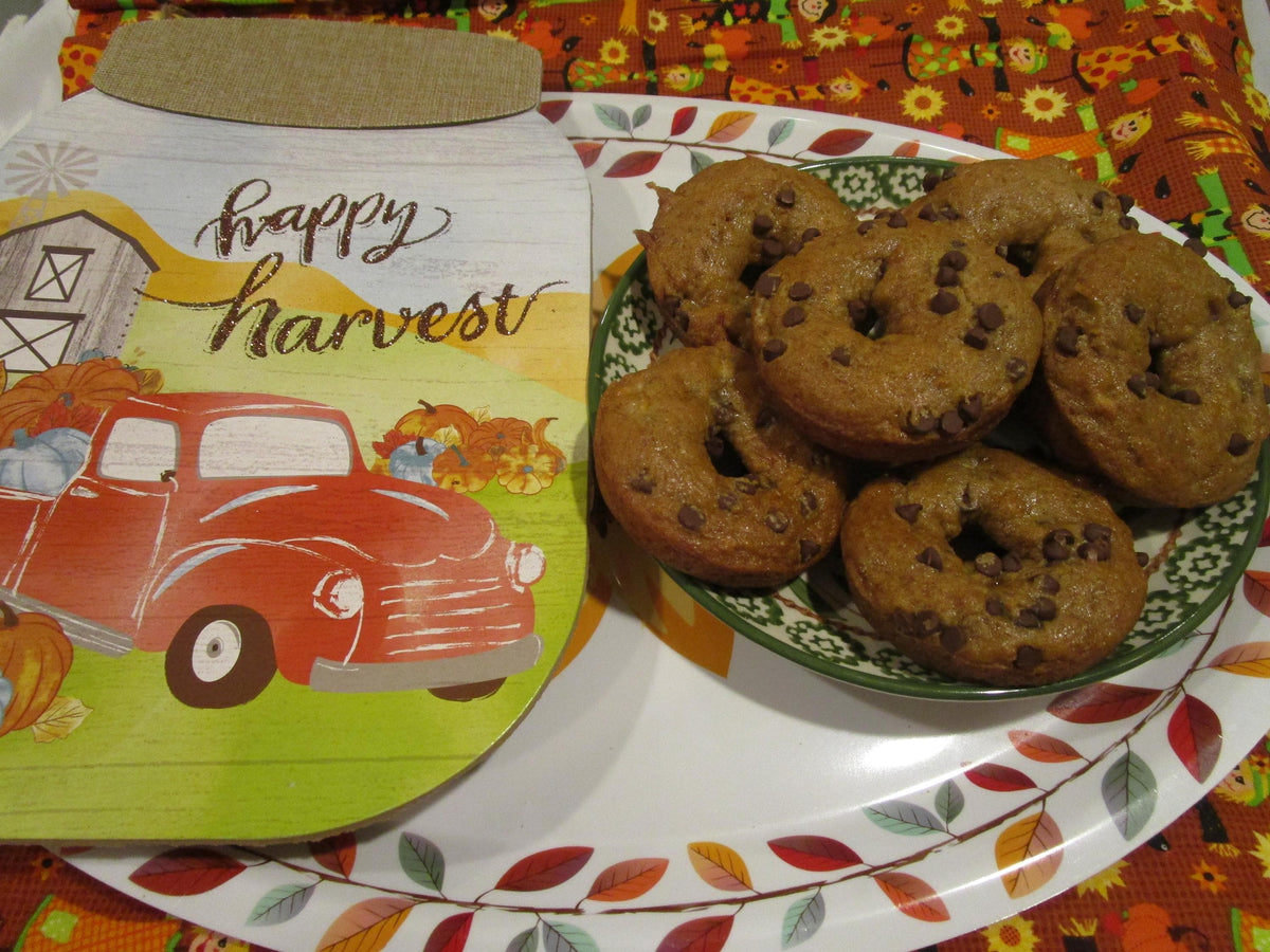 Donas de Pan de Plátano Sin Gluten - Veganas y Sin Nueces