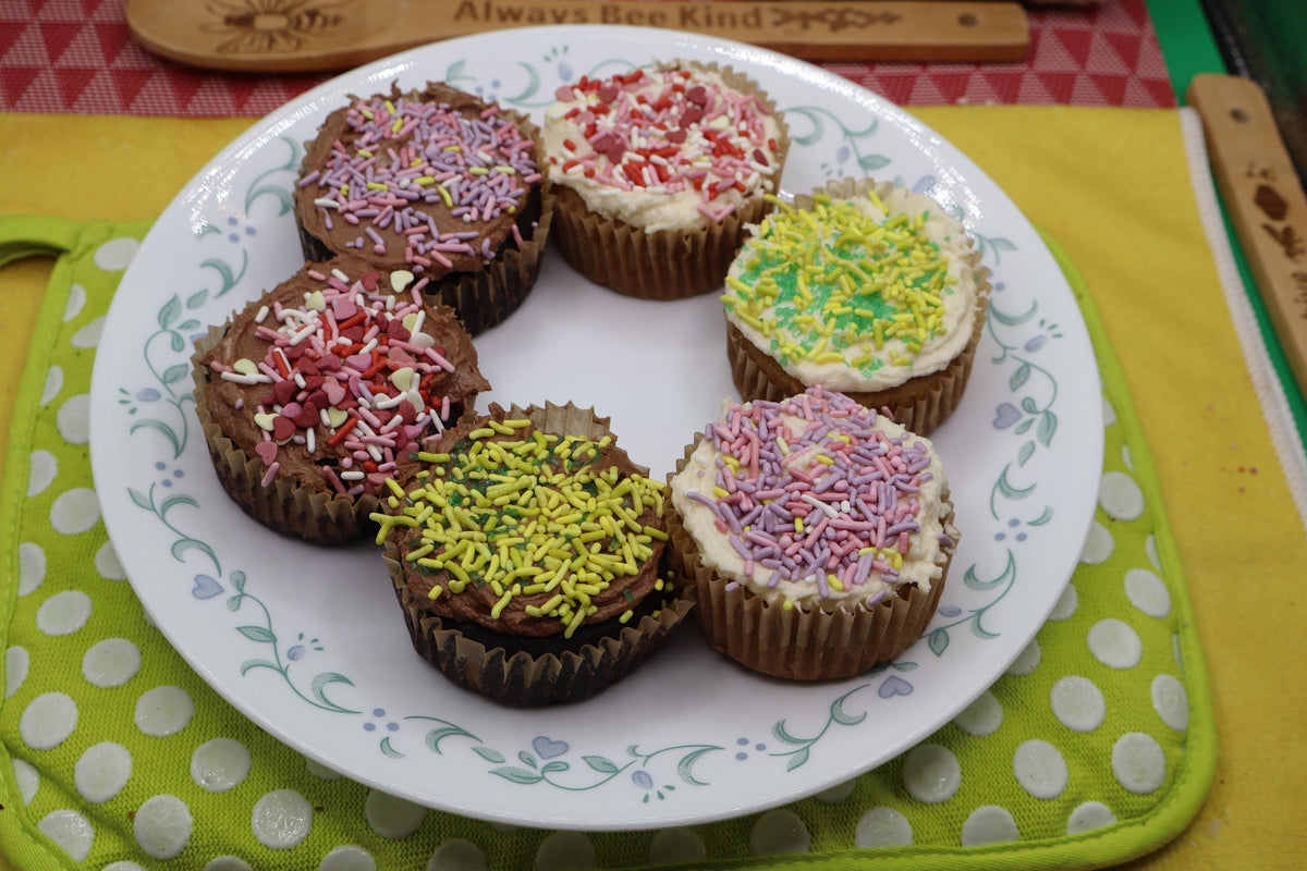 Cupcakes sans gluten premium - Végétalien et sans allergènes