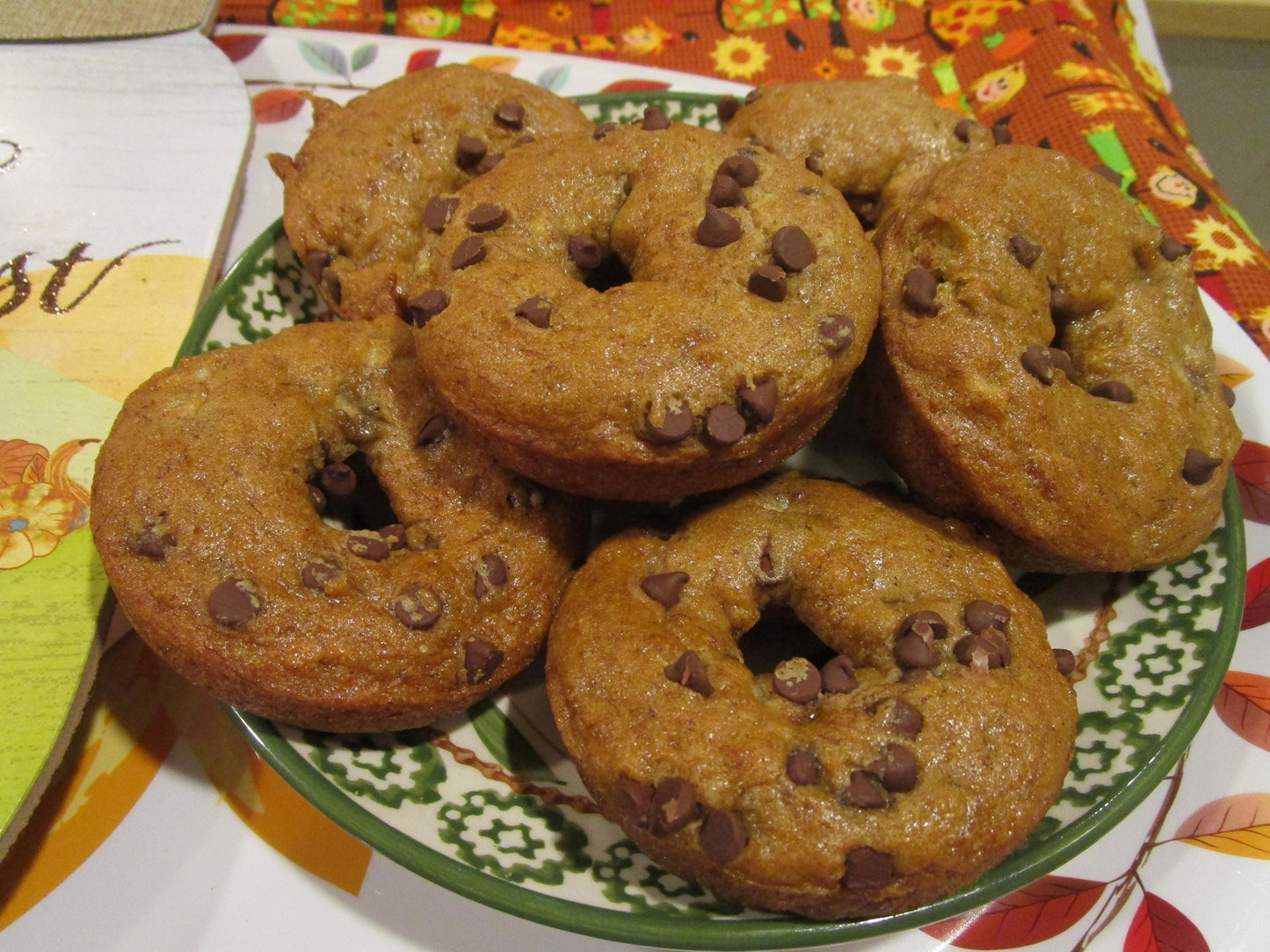 Donas de Pan de Plátano Sin Gluten - Veganas y Sin Nueces