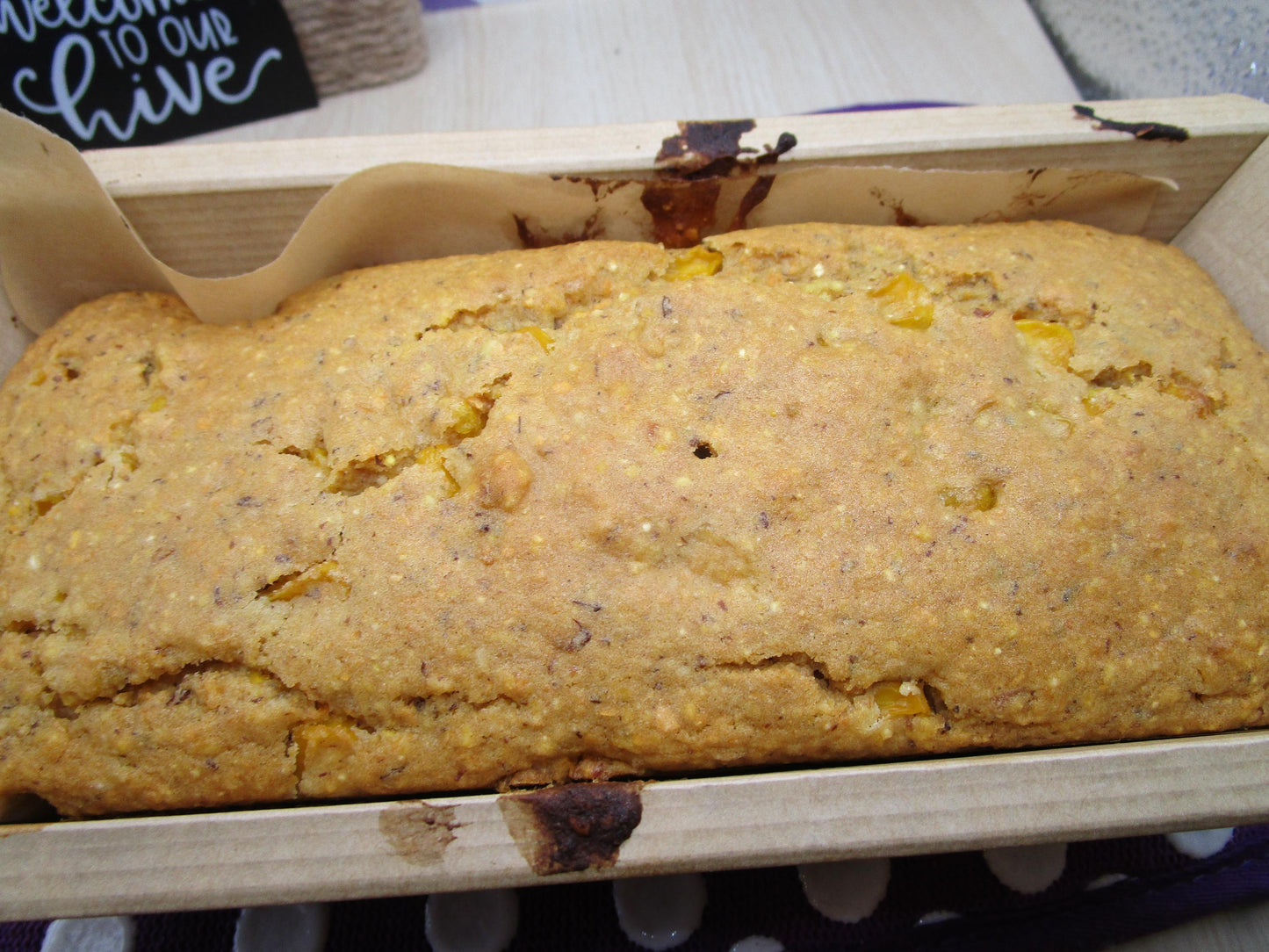 Organic Gluten Free Cornbread - Dairy Free & Vegan