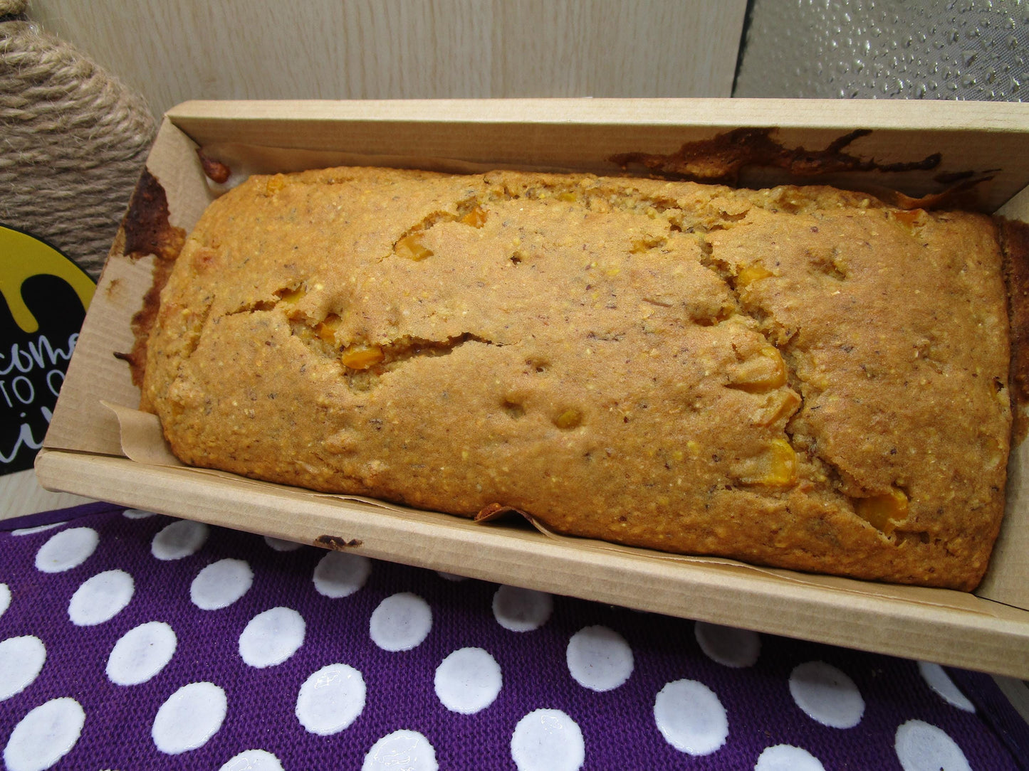 Organic Gluten Free Cornbread - Dairy Free & Vegan