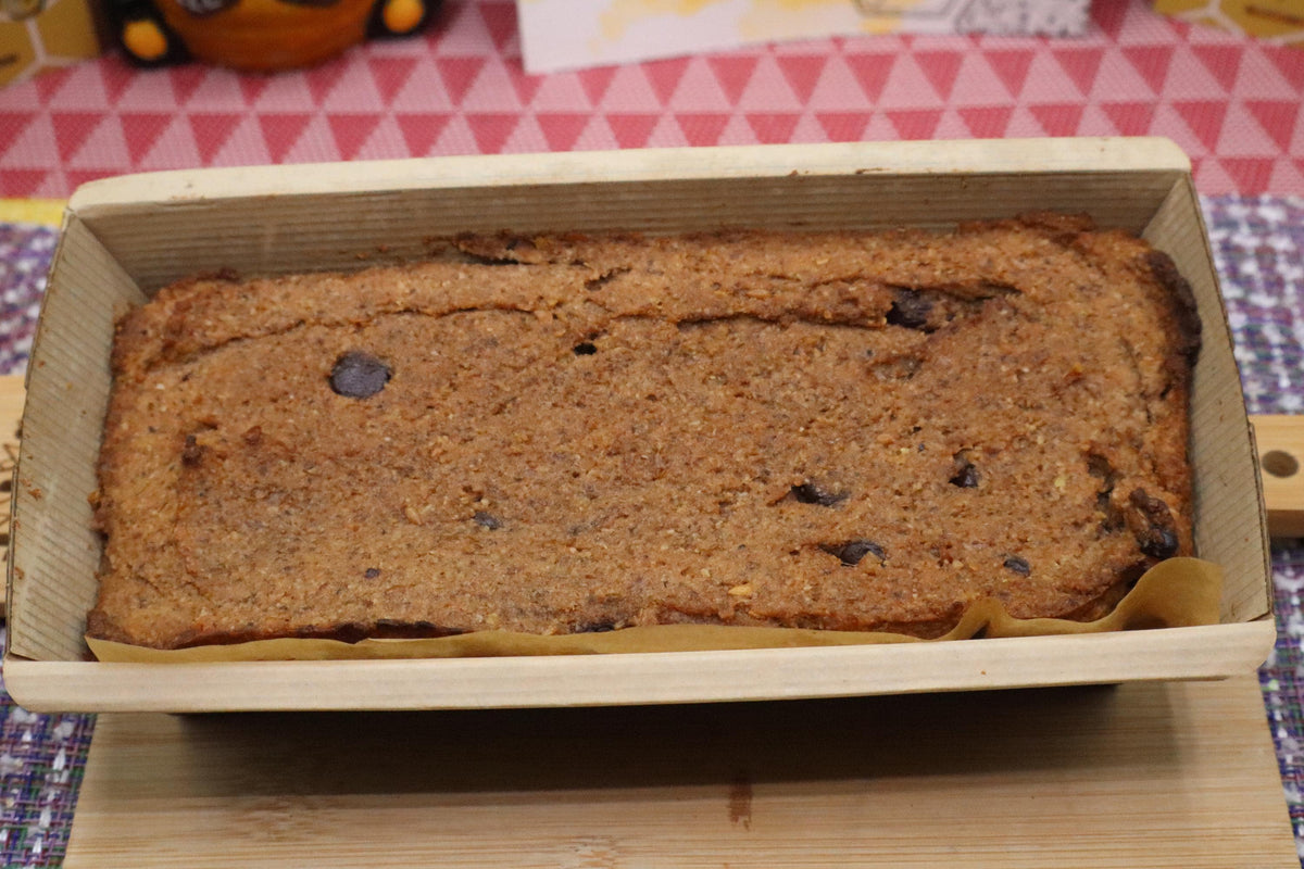 Pan de Plátano con Chips de Mocha y Proteína - Sin Gluten y Vegano