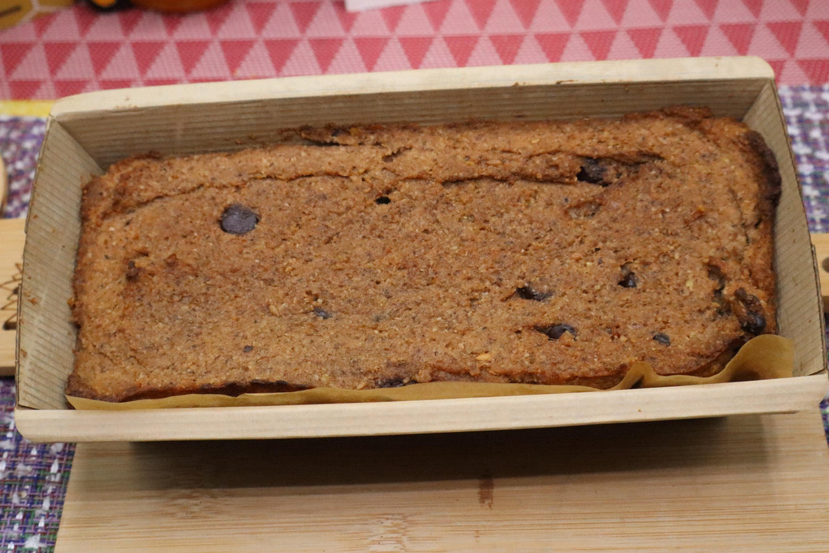 Pan de Plátano con Chips de Mocha y Proteína - Sin Gluten y Vegano