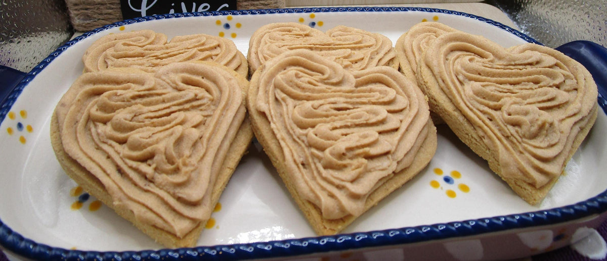 Galletas de Azúcar Glaseadas de Arce Paleo AIP - Edición Corazón