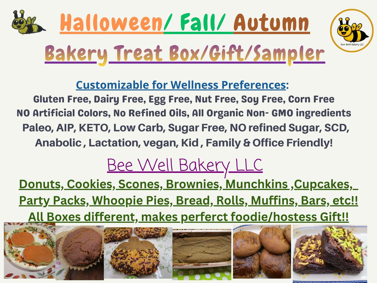 Halloween Treat Bakery Box - Gluten Free & Customizable Assortment