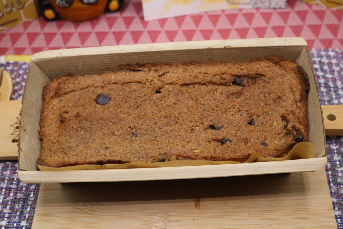 Pan de Plátano con Chips de Mocha y Proteína - Sin Gluten y Vegano