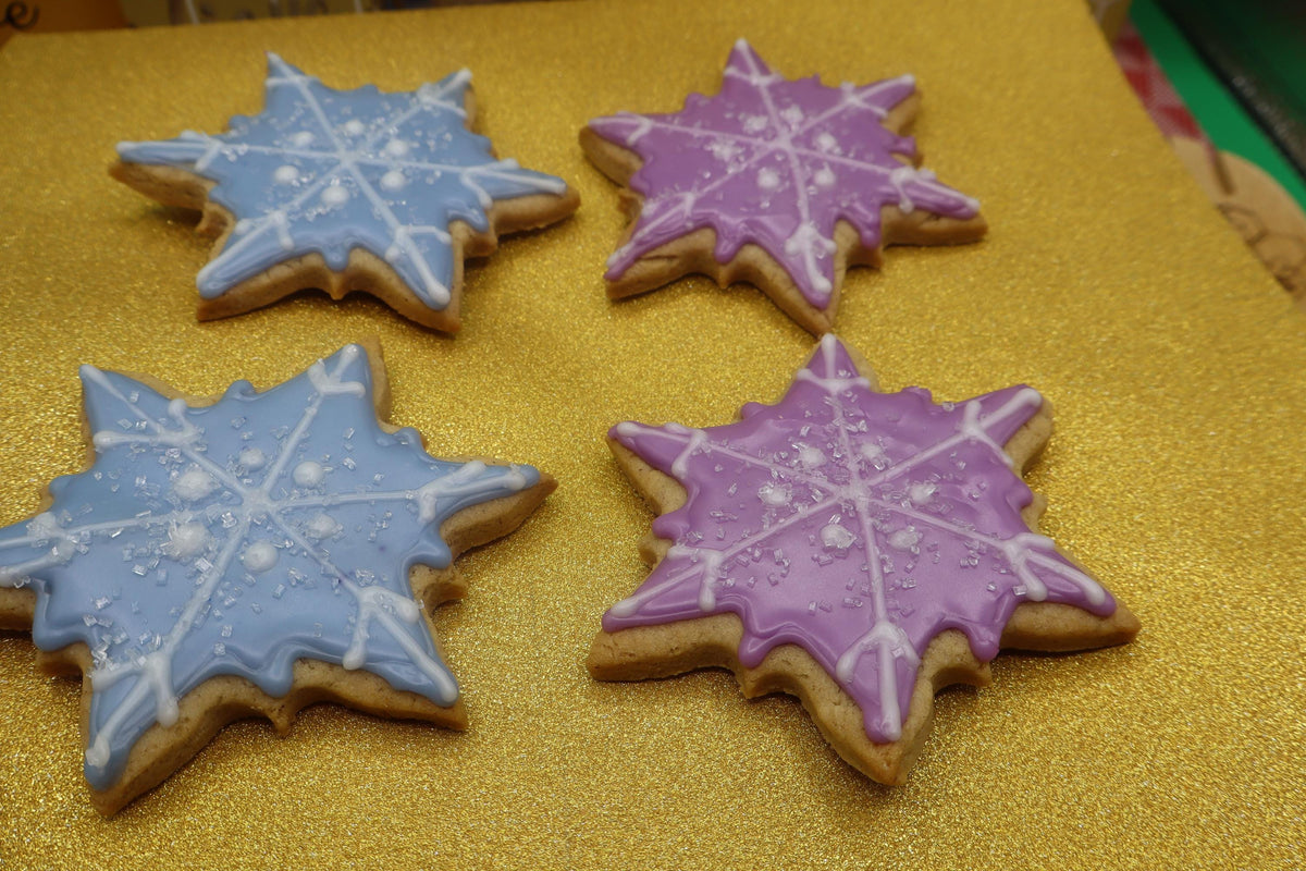 Gluten Free Snowflake Sugar Cookies - Vegan & Allergy Friendly