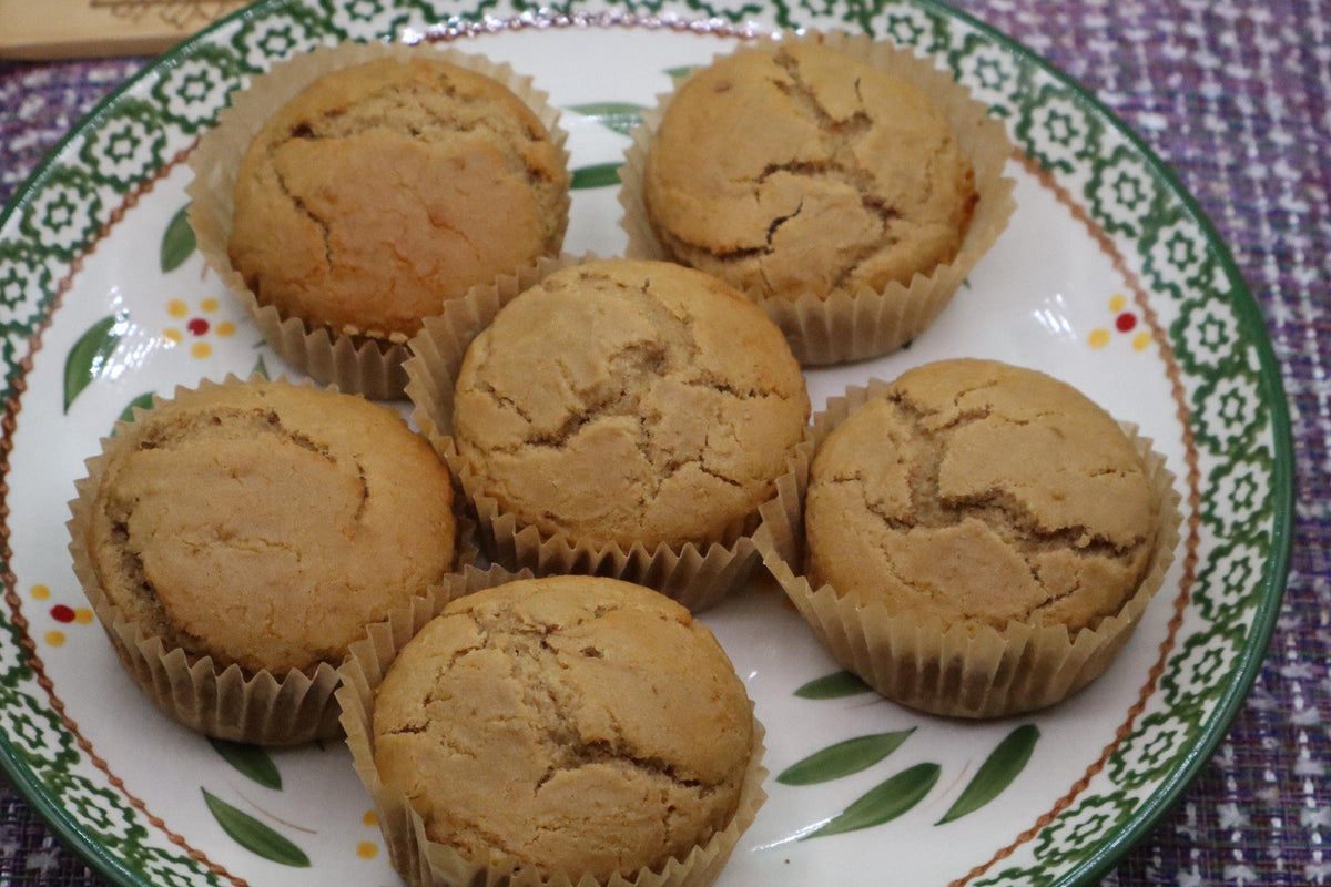 Muffins à la cannelle riches en protéines sans gluten - Sans produits laitiers et véganes
