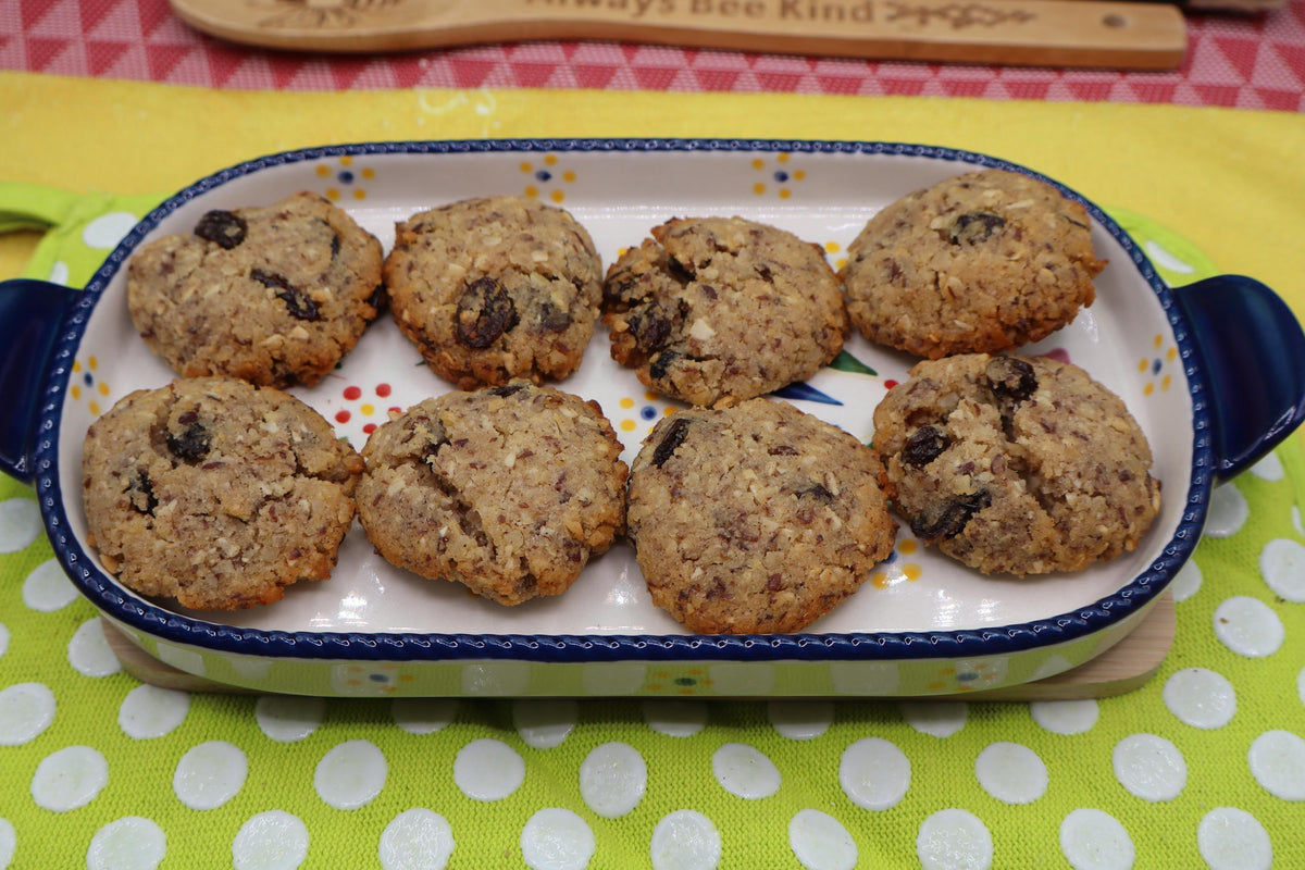 Gluten Free Cinnamon Raisin Cookies - Vegan & Allergy Friendly