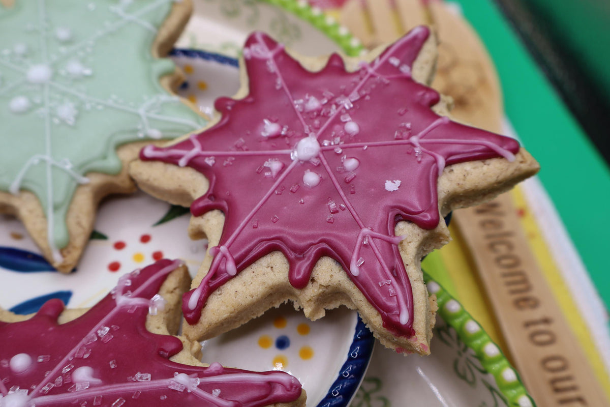 Gluten Free Snowflake Sugar Cookies - Vegan & Allergy Friendly