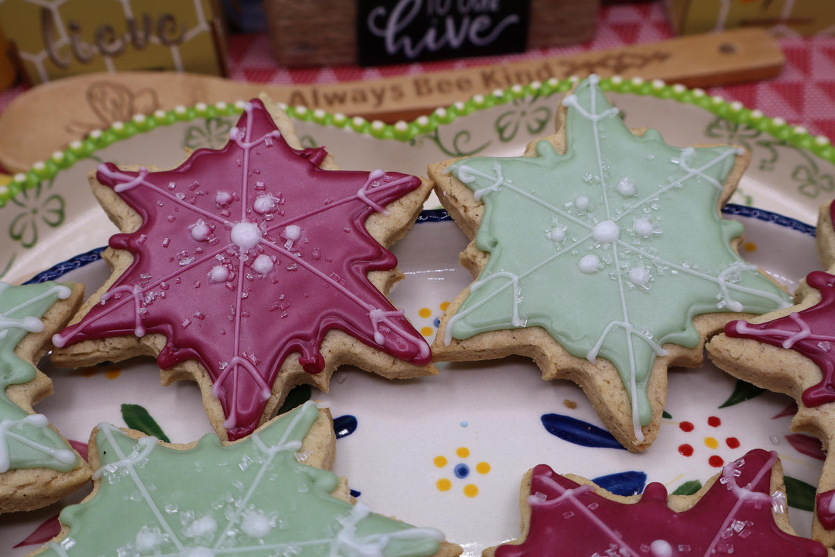 Gluten Free Snowflake Sugar Cookies - Vegan & Allergy Friendly