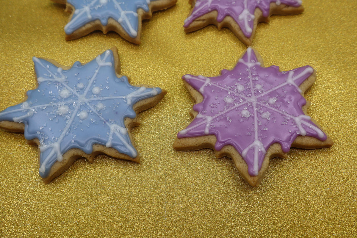 Gluten Free Snowflake Sugar Cookies - Vegan & Allergy Friendly
