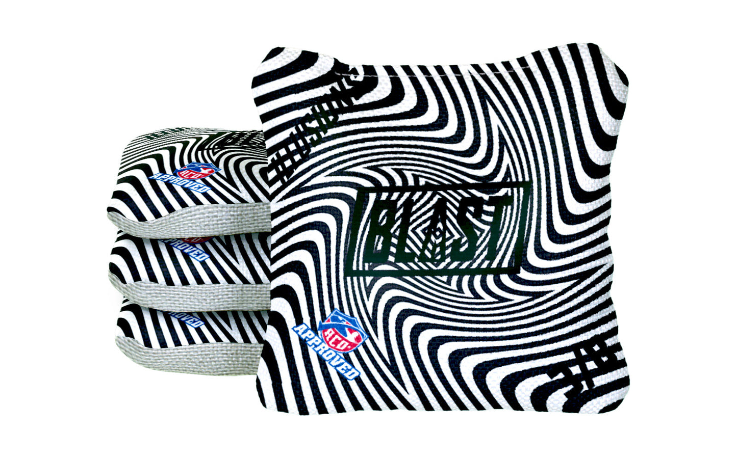Illusions Swirl Pro Cornhole Bag - ACO Certified (3/8 Speed) - Korvel