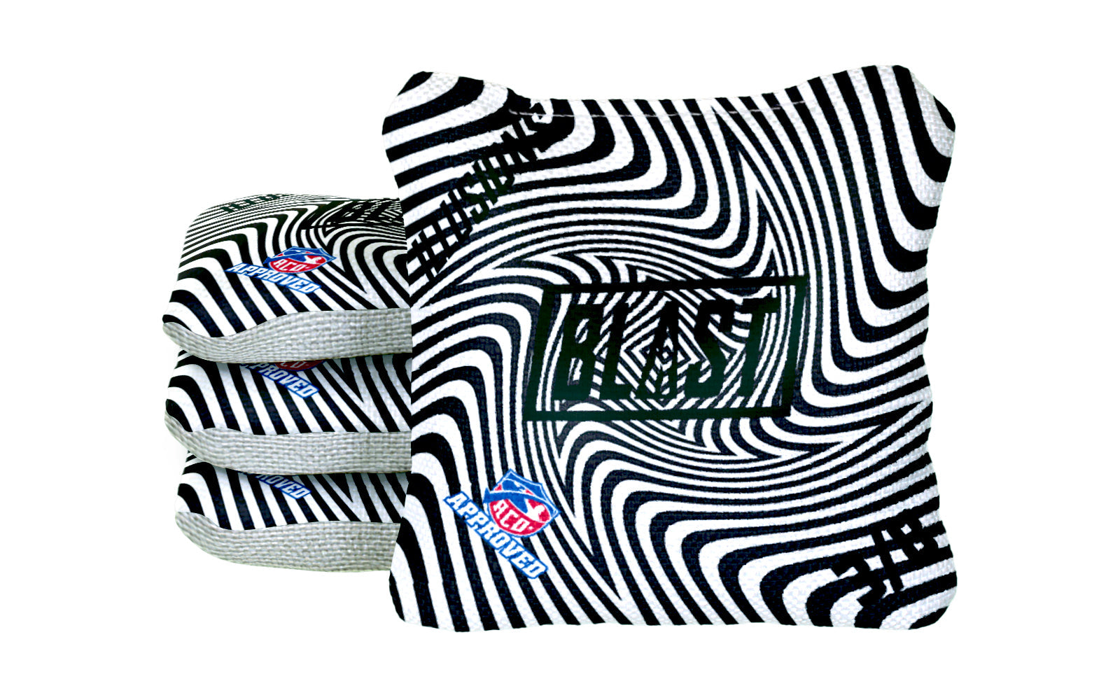 Illusions Swirl Pro Cornhole Bag - ACO Certified (3/8 Speed) - Korvel