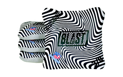 Illusions Swirl Pro Cornhole Bag - ACO Certified (3/8 Speed) - Korvel