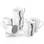 Juego de 6 Tazas de Café de Cerámica VEWEET - Tazas de Porcelana de 11 OZ
