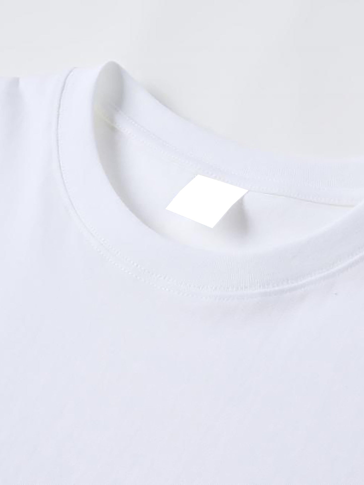 Heavyweight Drop Shoulder Cotton T-Shirt