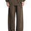 Loki & Ivy Snow Washed Tape Raw Edge Sweatpants