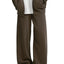 Loki & Ivy Snow Washed Tape Raw Edge Sweatpants