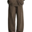 Loki & Ivy Snow Washed Tape Raw Edge Sweatpants