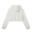 Loki & Ivy Essential Cropped Zip-Up Hoodie