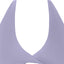 Soutien-gorge de sport à col halter plissé pour femmes Loki & Ivy