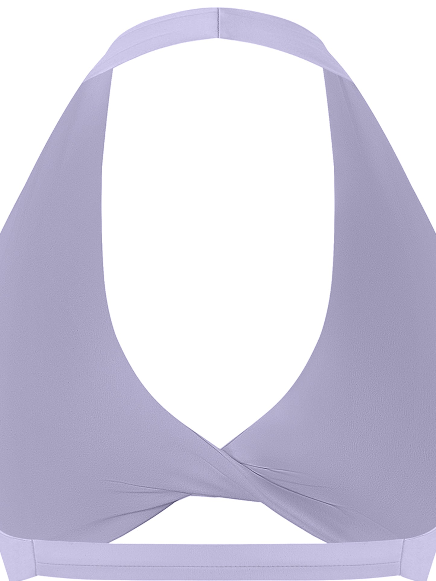 Soutien-gorge de sport à col halter plissé pour femmes Loki & Ivy