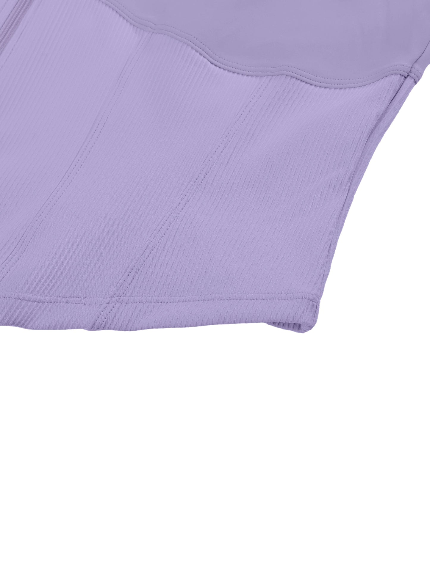 Chaqueta de yoga de ajuste slim con cremallera completa para mujer Loki & Ivy