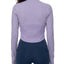 Chaqueta de yoga de ajuste slim con cremallera completa para mujer Loki & Ivy