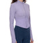Chaqueta de yoga de ajuste slim con cremallera completa para mujer Loki & Ivy
