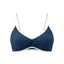 Loki & Ivy Color Block Ruched V-Neck Sports Bra