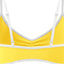 Loki & Ivy Color Block Ruched V-Neck Sports Bra