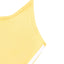 Loki & Ivy Women's Color Block Halter Crop Tank Top
