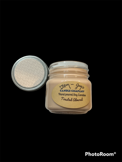 Toasted Almond Soy Candle – Warm & Nutty Comfort Scent | Mam Jam’s - Korvel