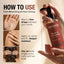 Huile Corporelle Shea & Amande Ashanti Naturals - Ambre de Minuit
