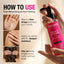Huile Corporelle Shea & Amande Ashanti Naturals - Baisers Roses